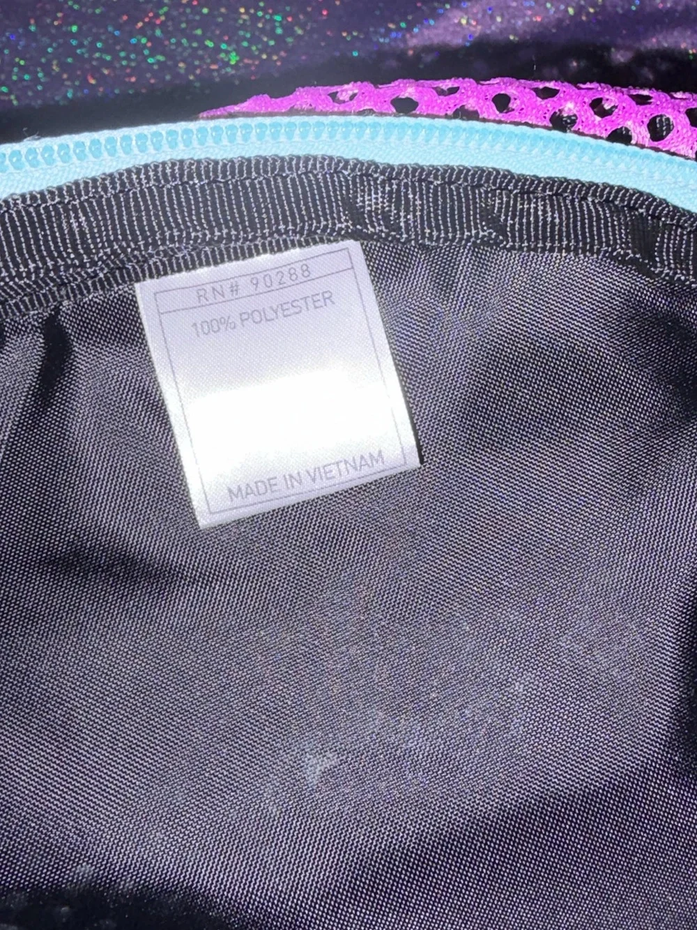 Adidas Mesh Purple Backpack - Picture 5 of 7